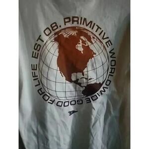 Primitive Skateboarding Men's Worldwide Shirt Sz Small NWT CR6 Excellent